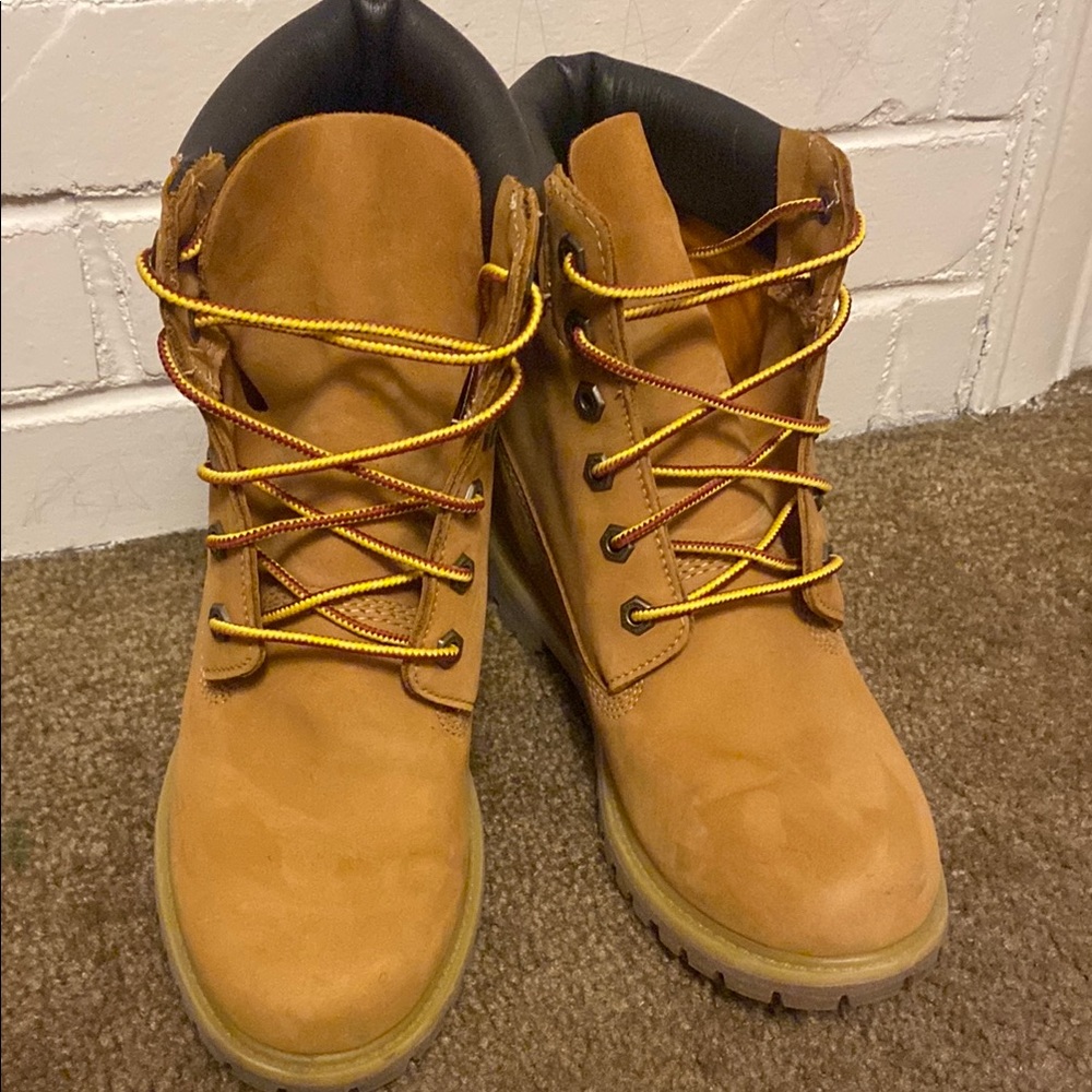 Timberland Tan Leather Boots